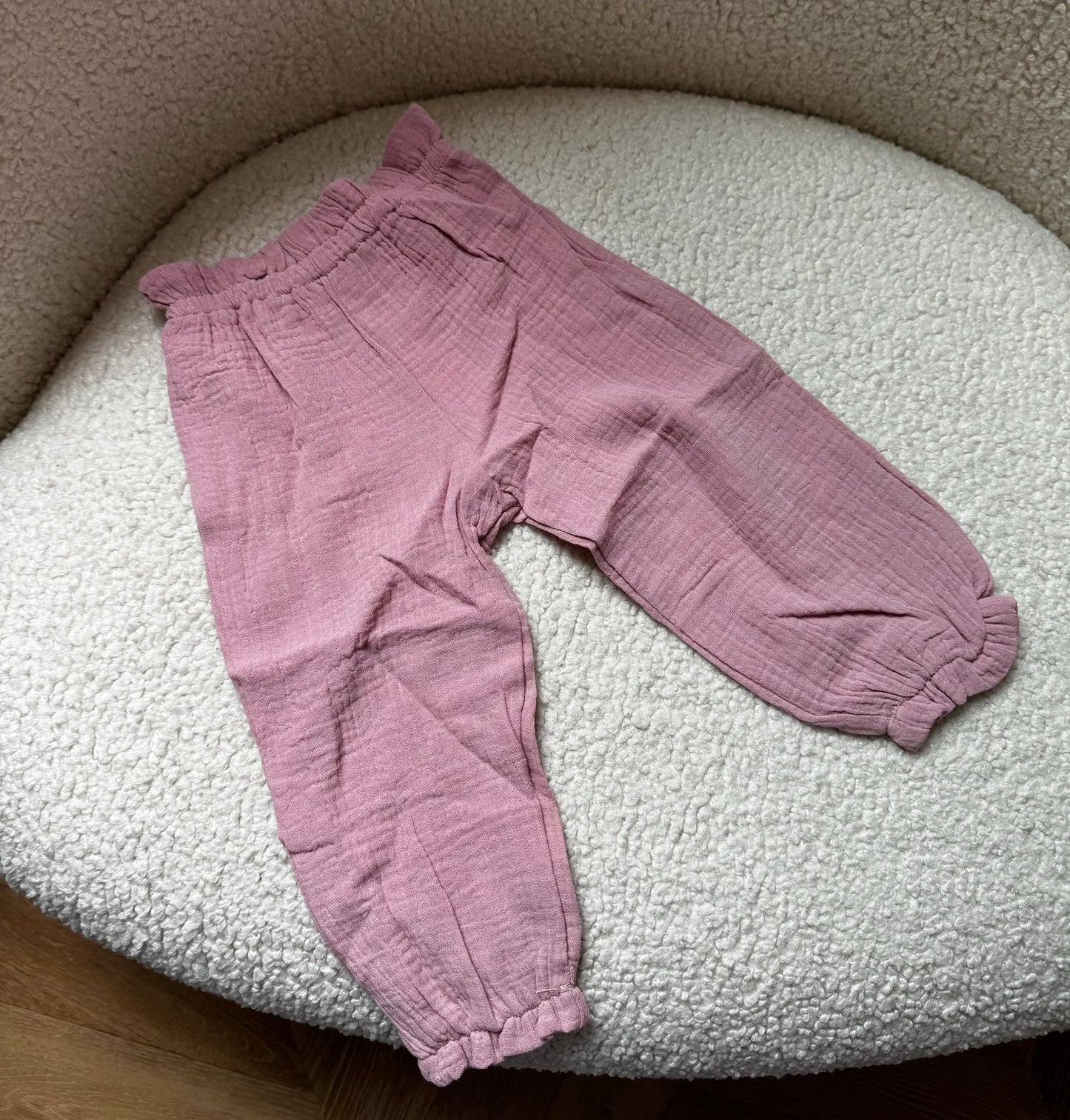 Pantalon en gaze de coton