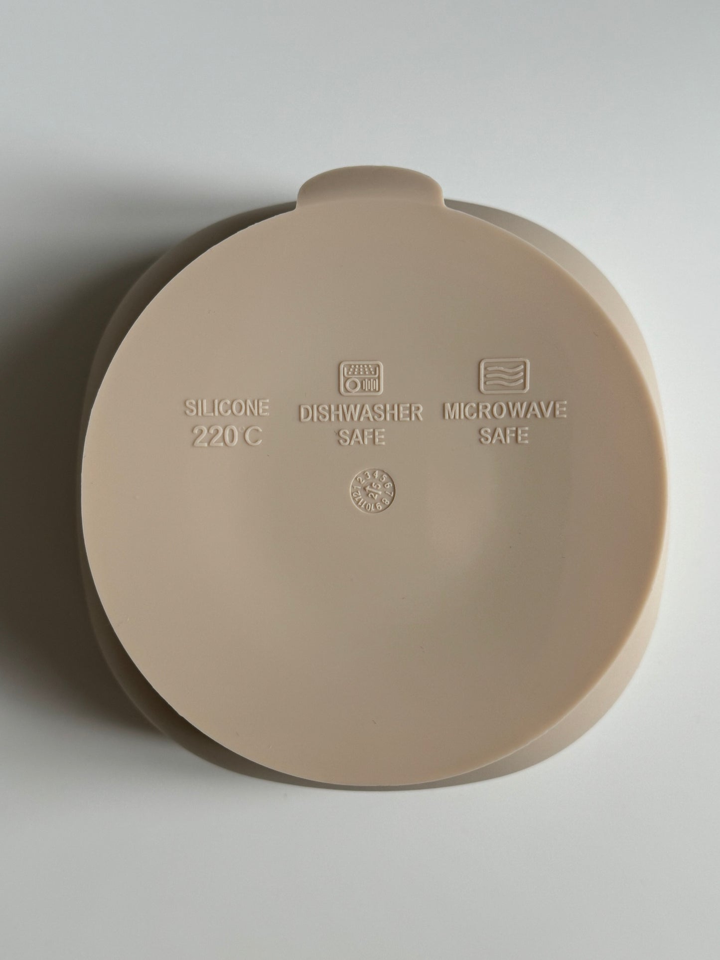SET REPAS bol et cuillère + fourchette en silicone alimentaire - BEIGE