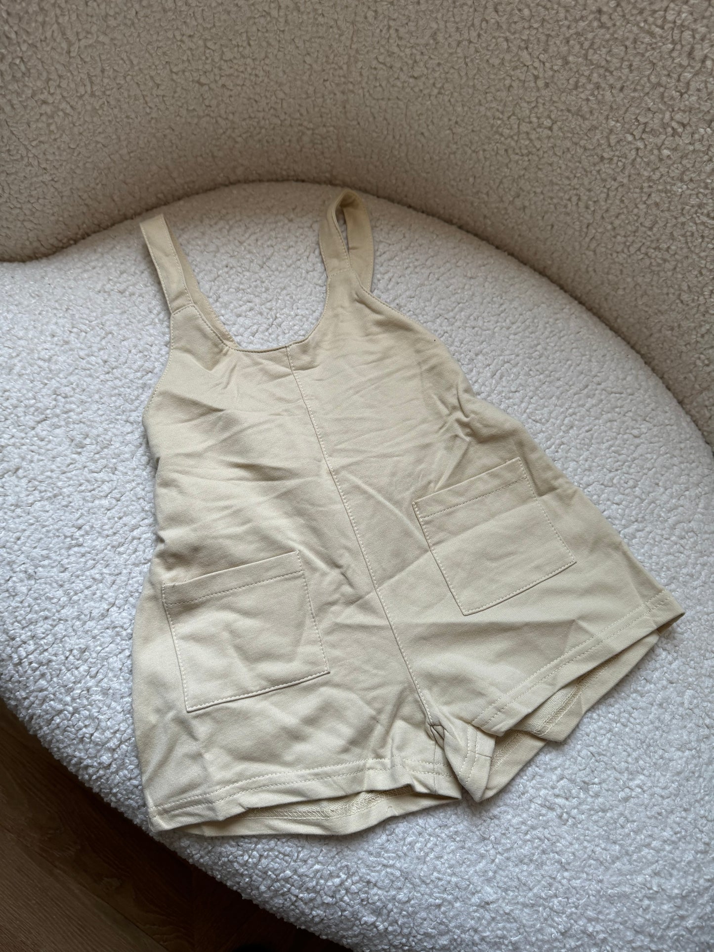Combi-short unisexe - Beige