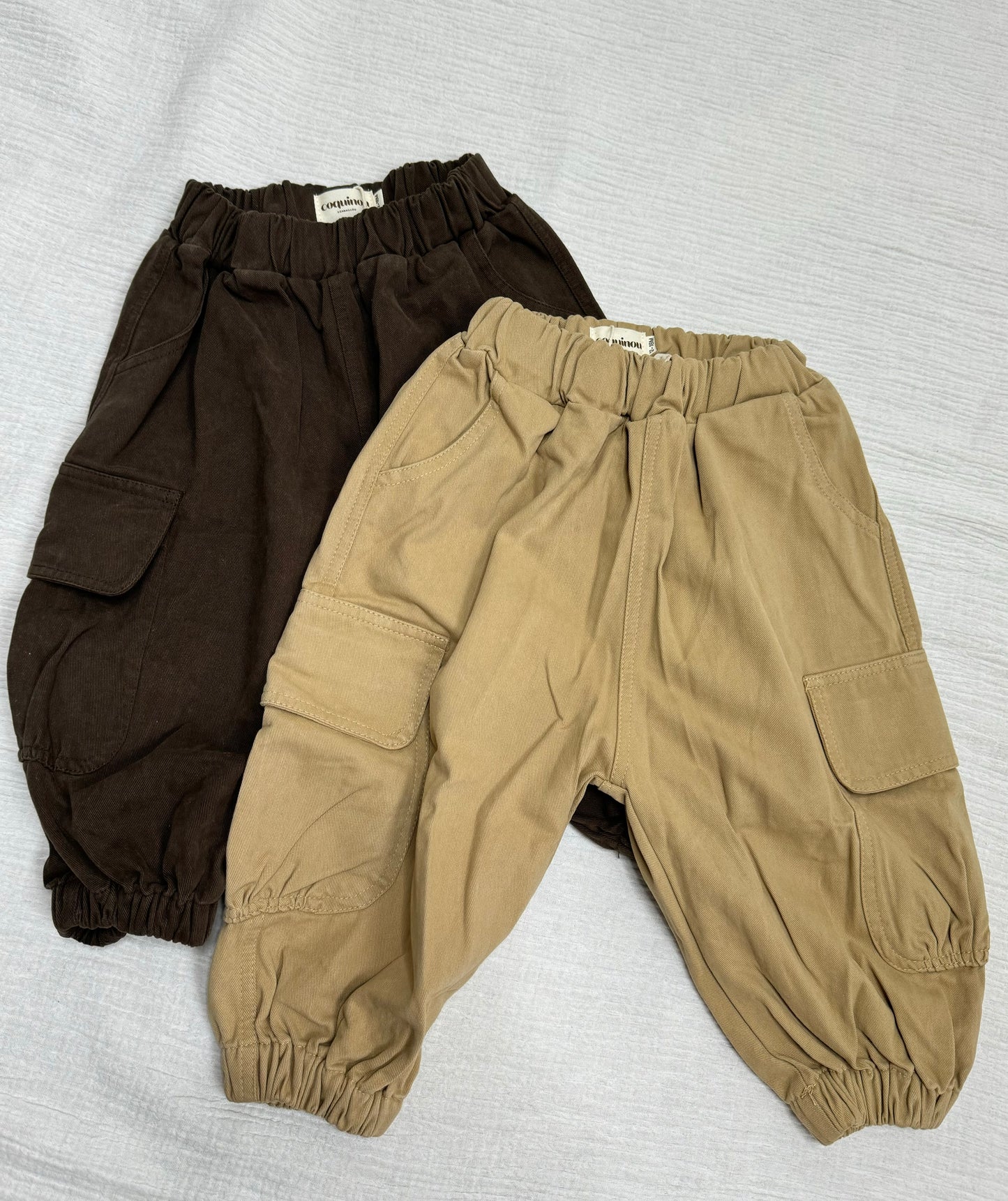 Pantalon Cargo - Marron