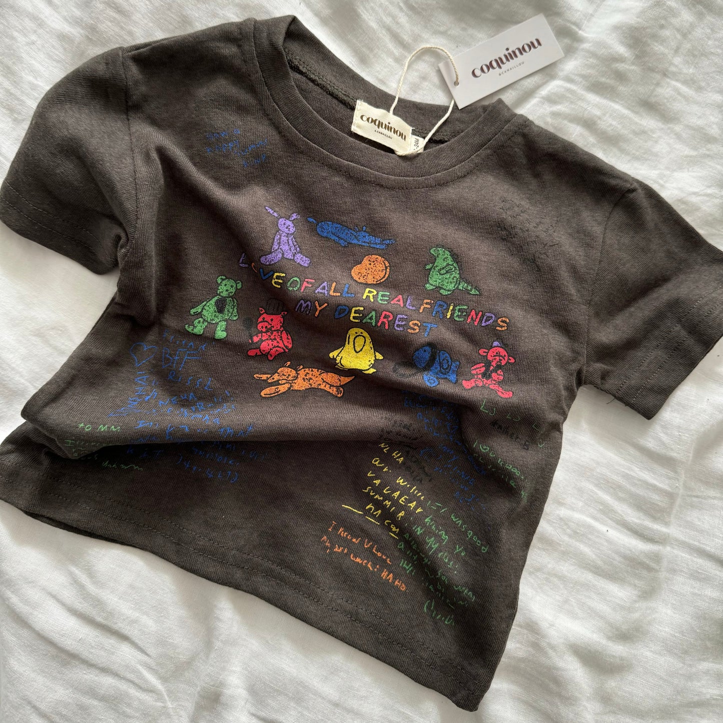 T-shirt - REALFRIENDS - Gris foncé