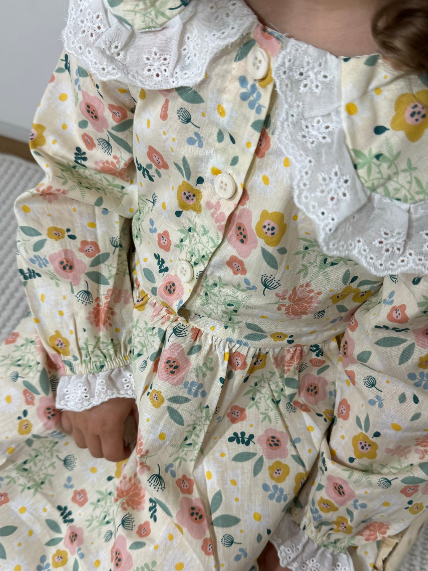 Robe col claudine - LISE