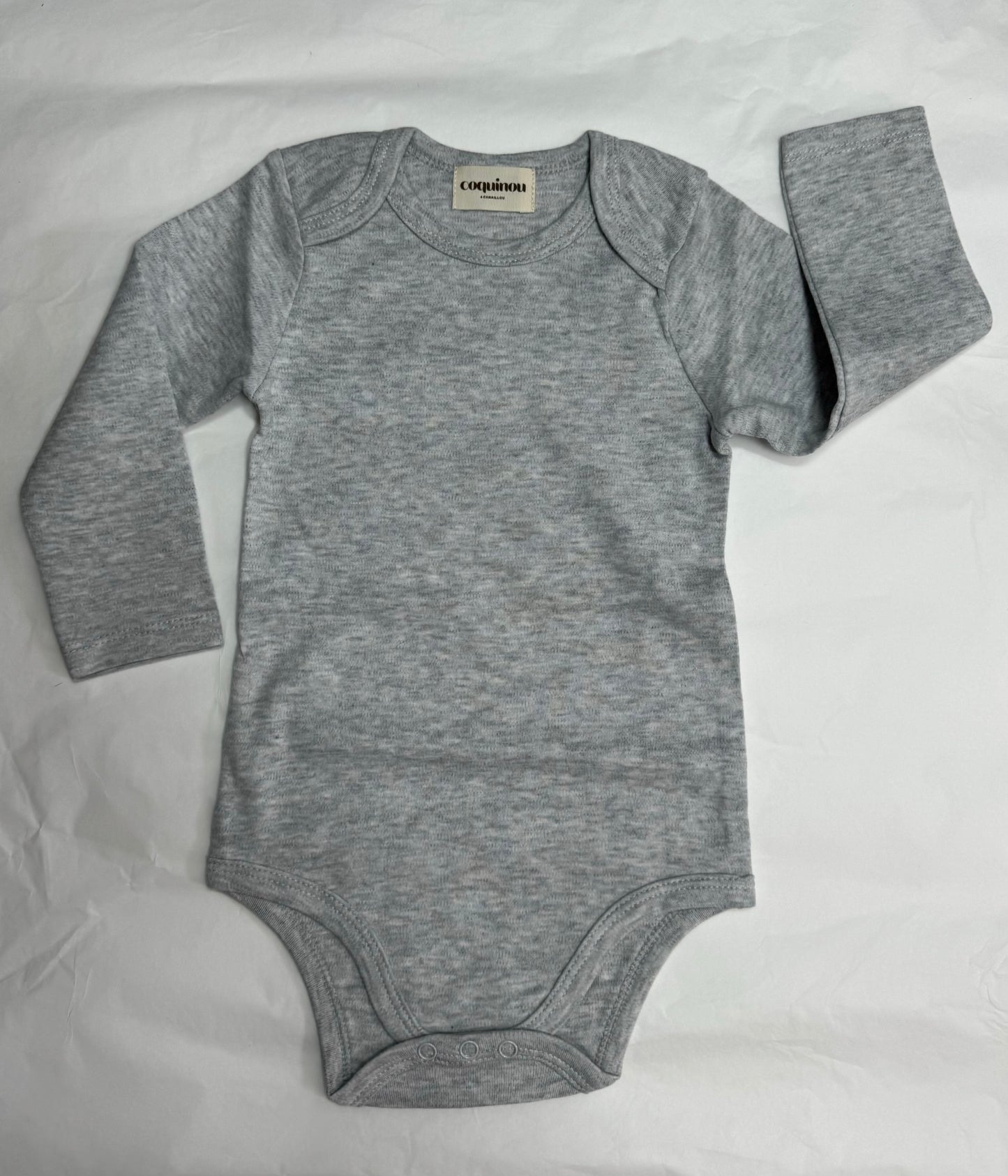 Lot 3 Bodies unisex - Manches longues