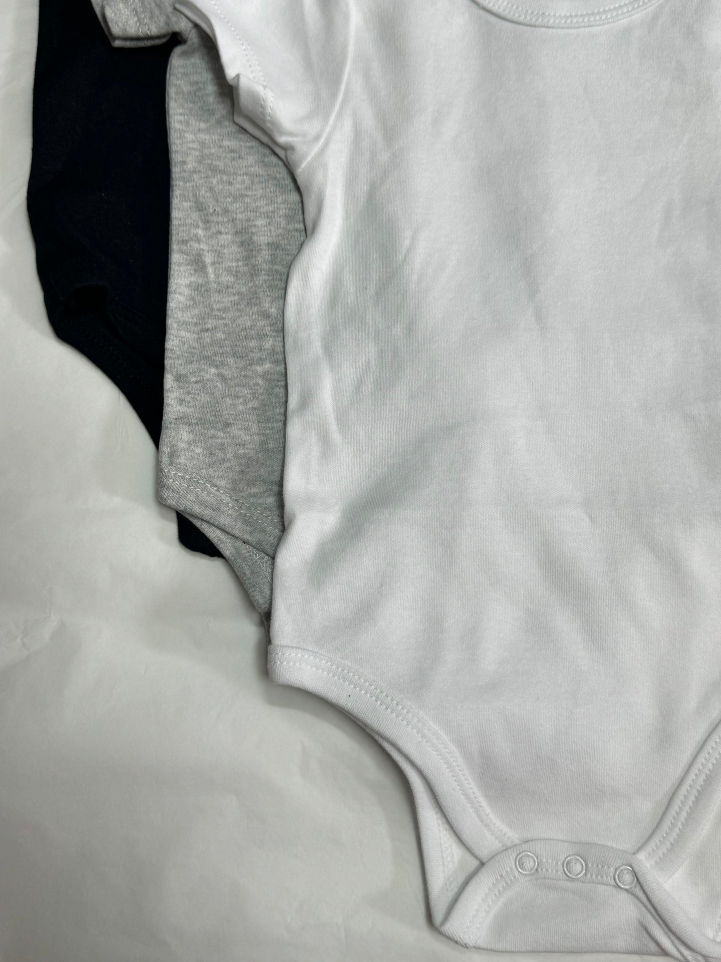 Lot 3 Bodies Basic - Manches courtes