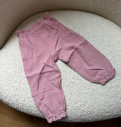 Pantalon en gaze de coton