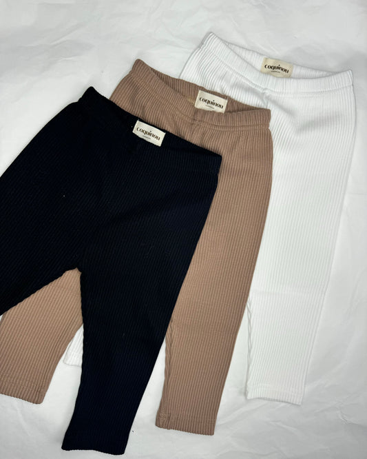 Legging côtelé