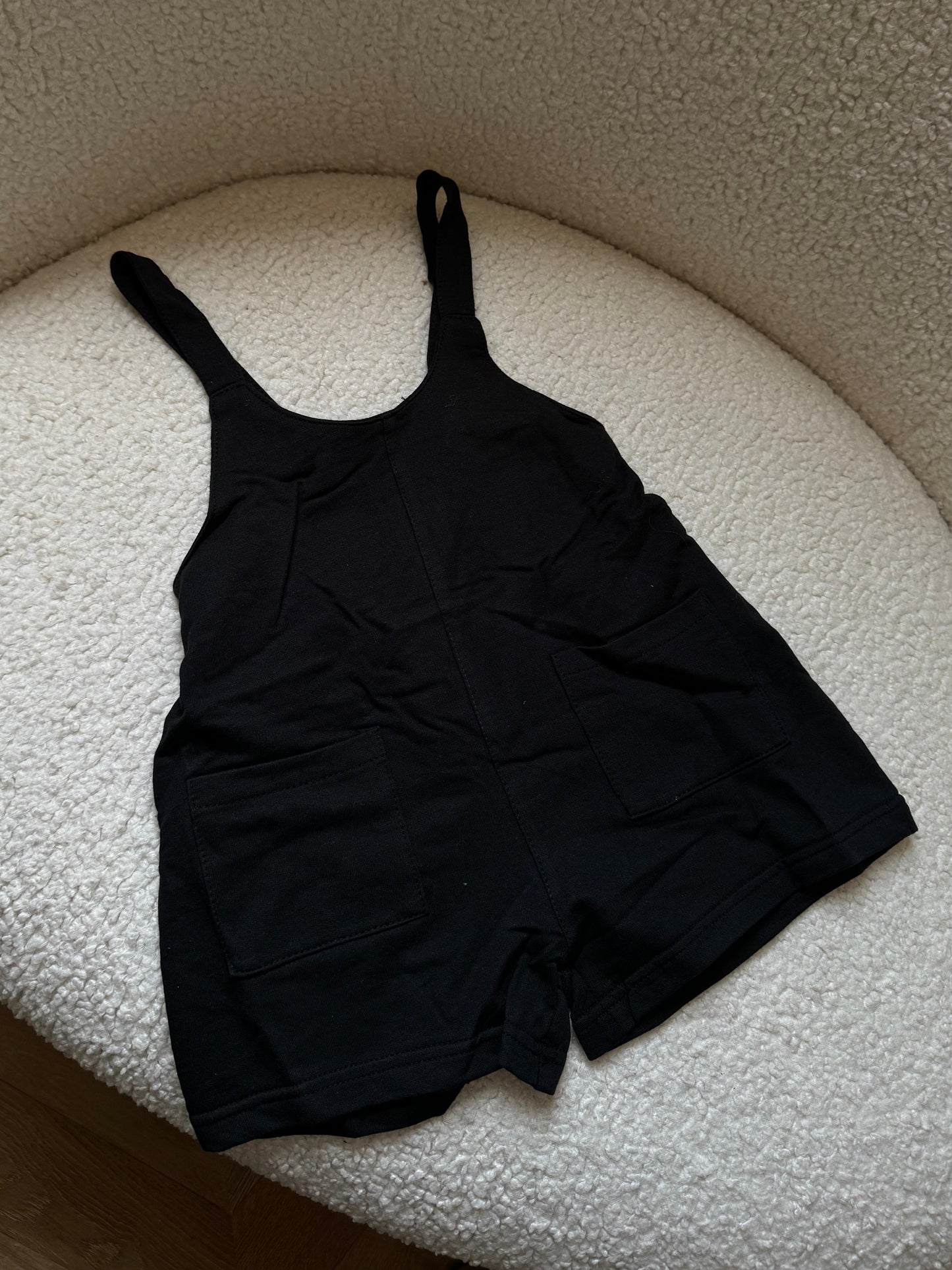 Combi-short unisexe - Noir