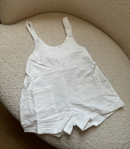 Combi-short unisexe - Blanc
