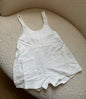 Combi-short unisexe - Blanc