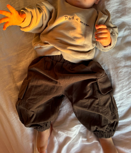 Pantalon Cargo - Marron