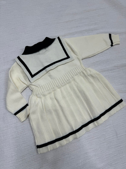 Robe MARINE - Blanche