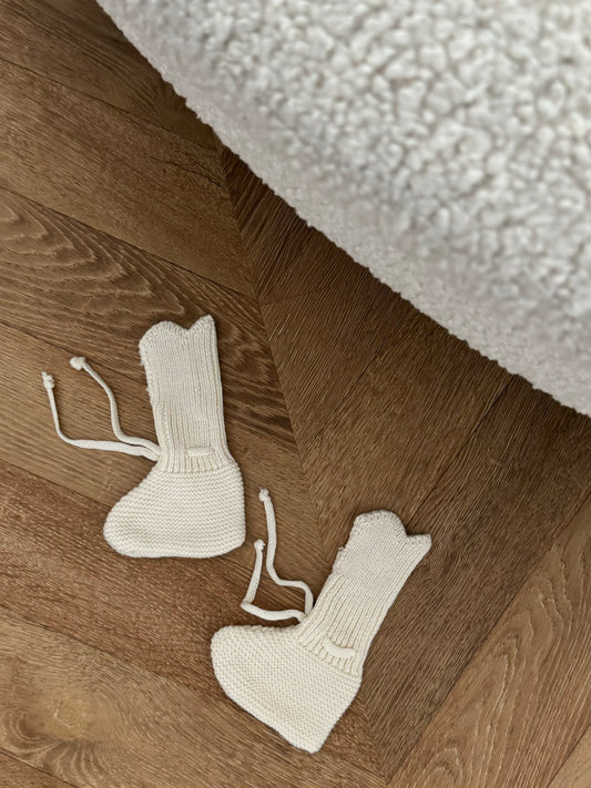 Chaussons en mailles