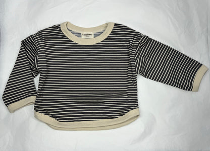 Pull fin à rayures