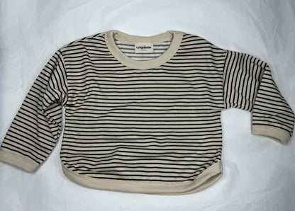Pull fin à rayures