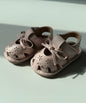 Sandale simili cuir bébé - Rose pâle